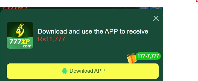 download 777xp game to receive free bonus