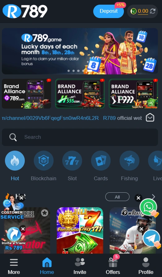 R789 game download new earning apk in Pakistan