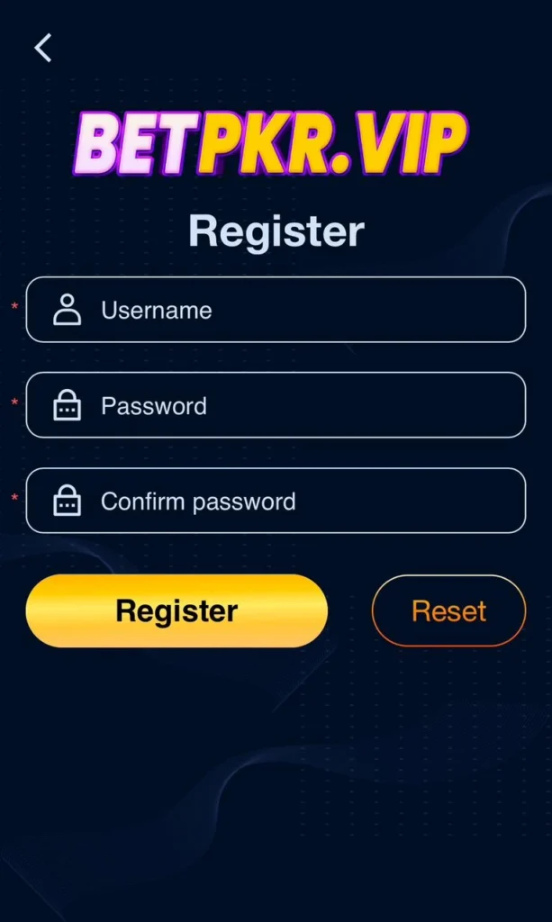 Bet PKR Game Free Registration 