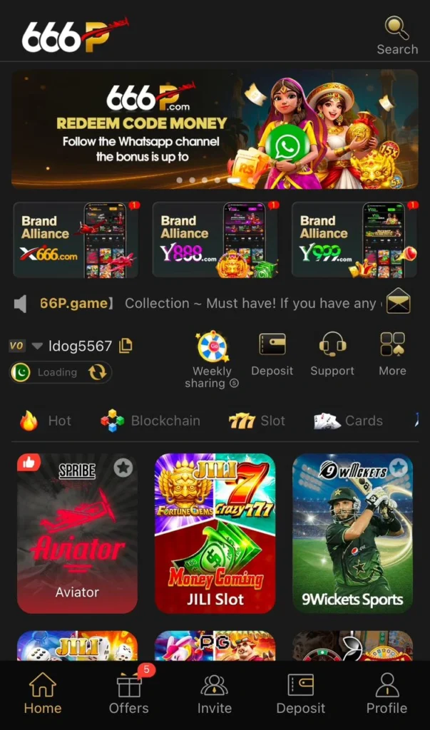 Download 666P Game to Earn Real Cash in Pakistan
