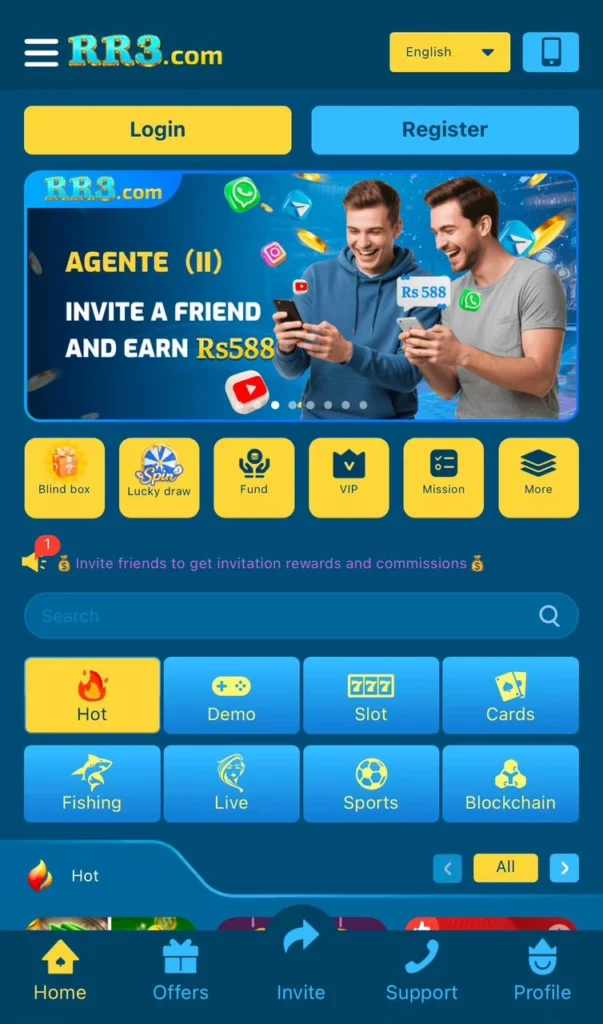 Download RR3 Game to Earn Real Cash in Pakistan