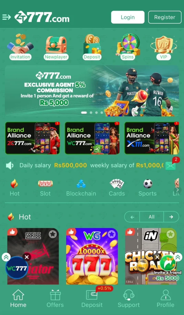 Download ZT777 Game to Earn Real Cash 