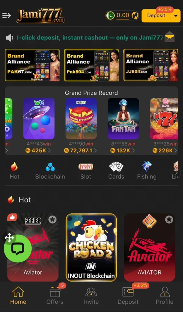 Download Jami777 Game online To Earn Real Cash