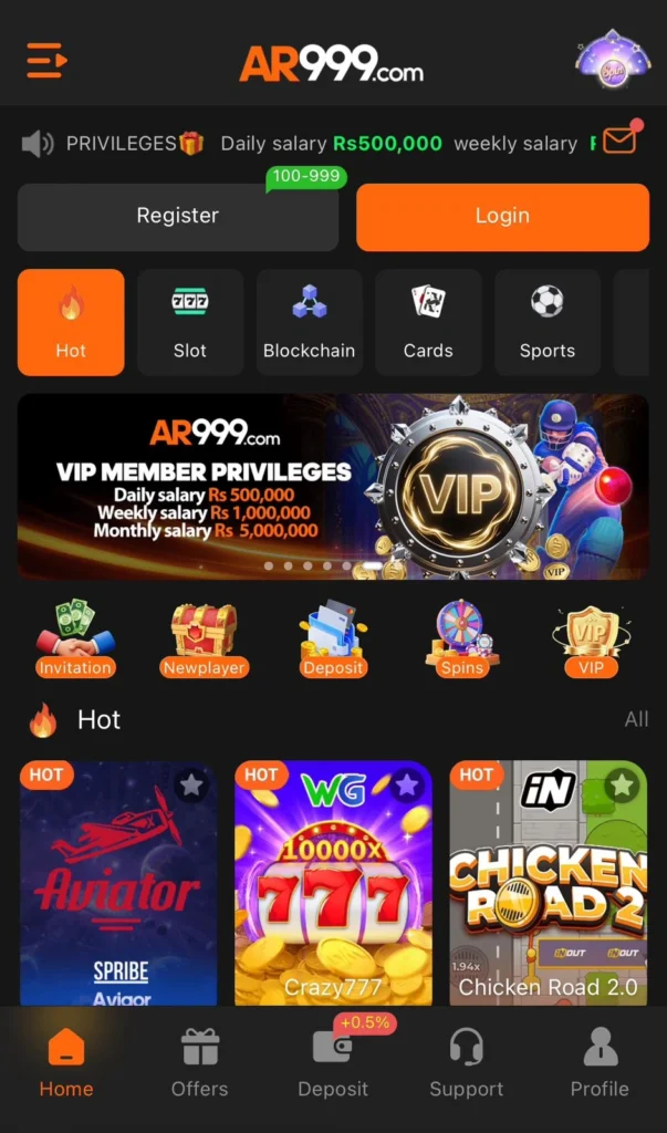 Download AR999 Game A Real New Earning Game in Pakistan