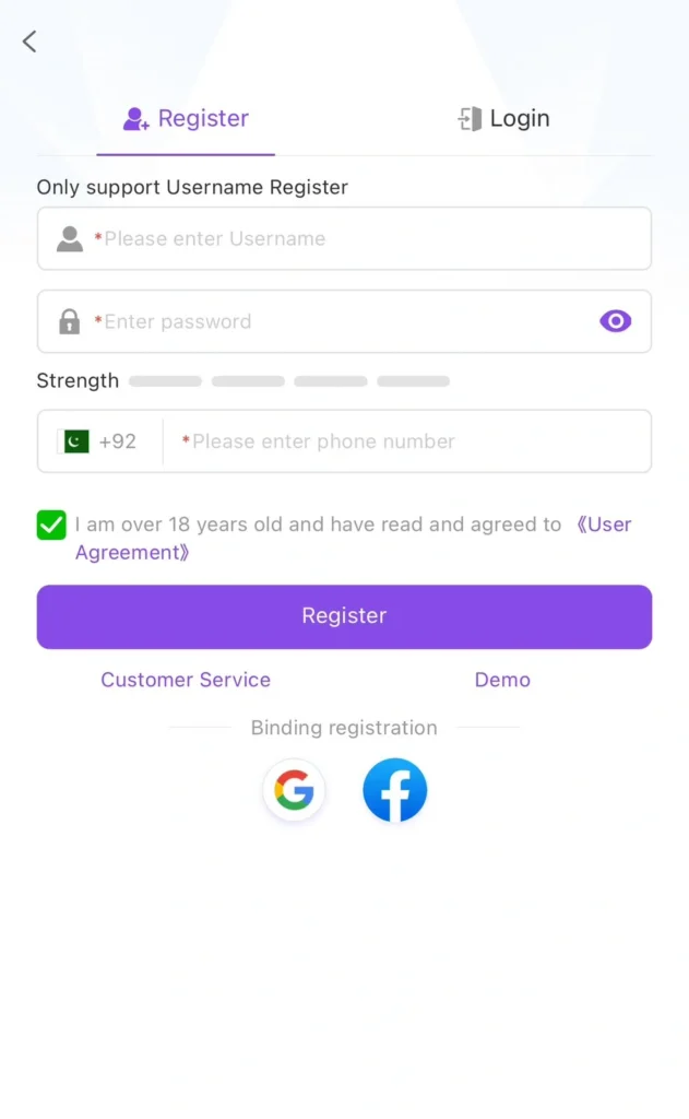 Free Registration of K2 Casino Game . New Real Earning Game.