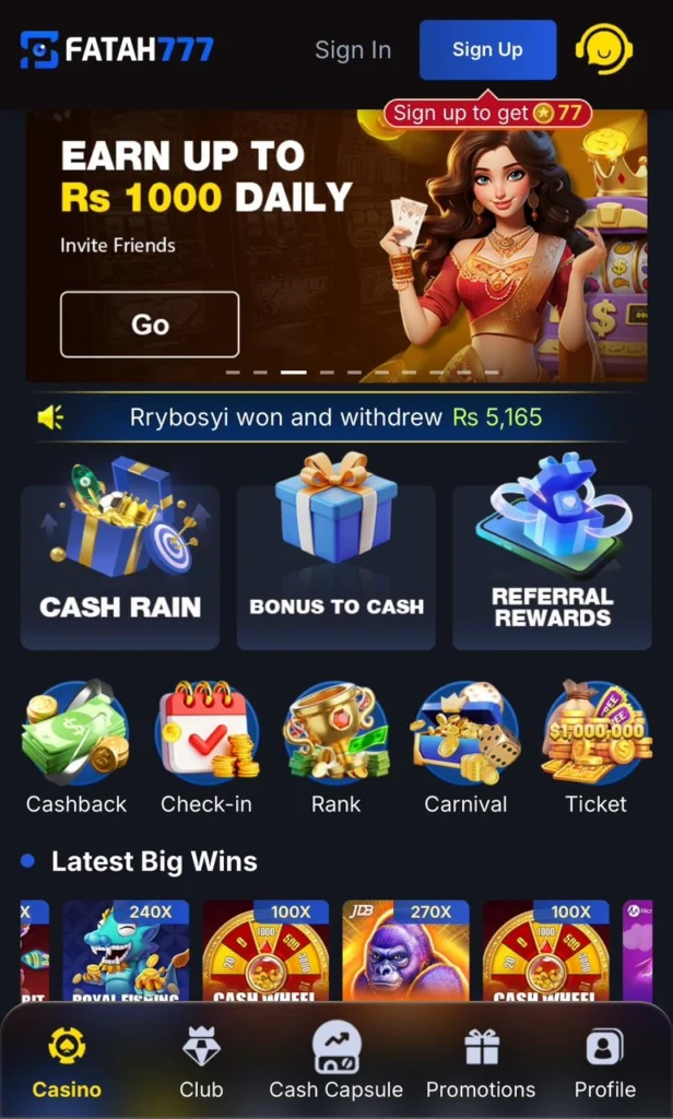 Download Fatah777 Game to Earn Real Cash in Pakistan 2025