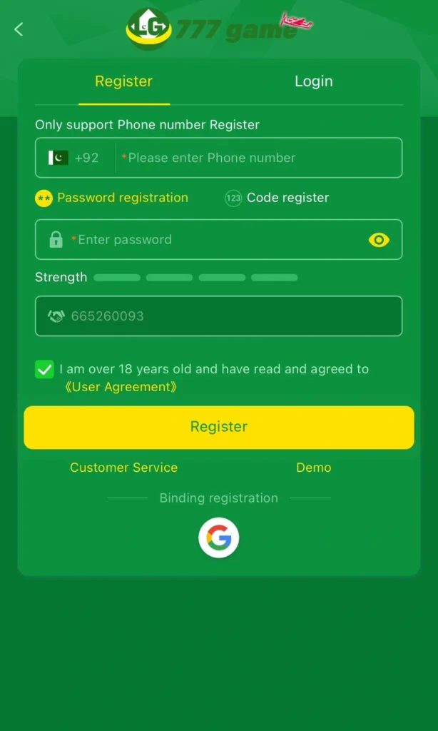 LG777 Game Free Registration 2026 . New real earning game in pakistan.