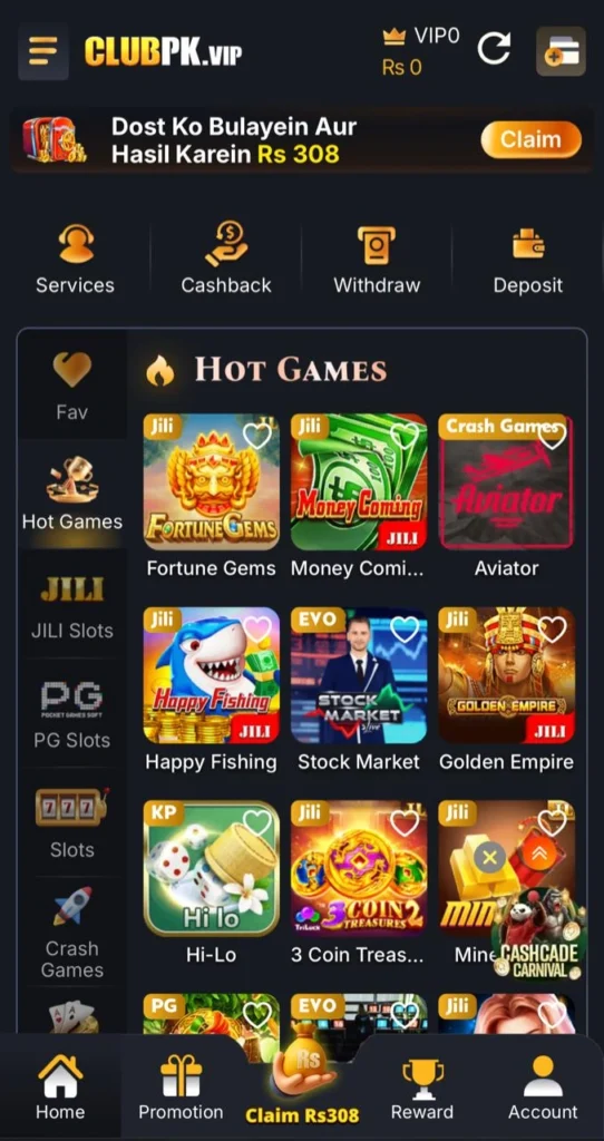 96clubpk Game download new real earning game in pakistan