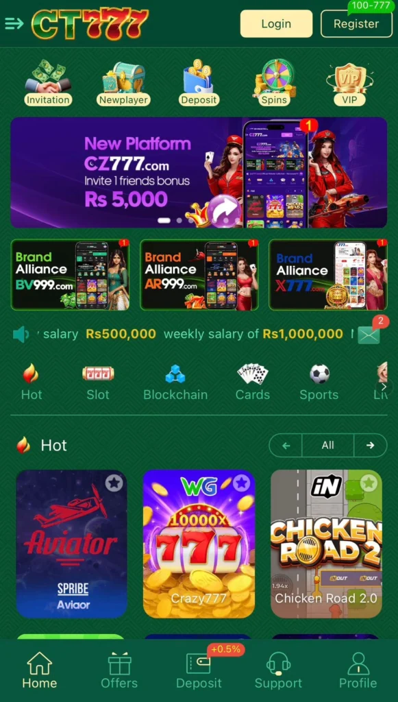 CT777 Game Download for real money. Latest New Earning Game in Pakistan.