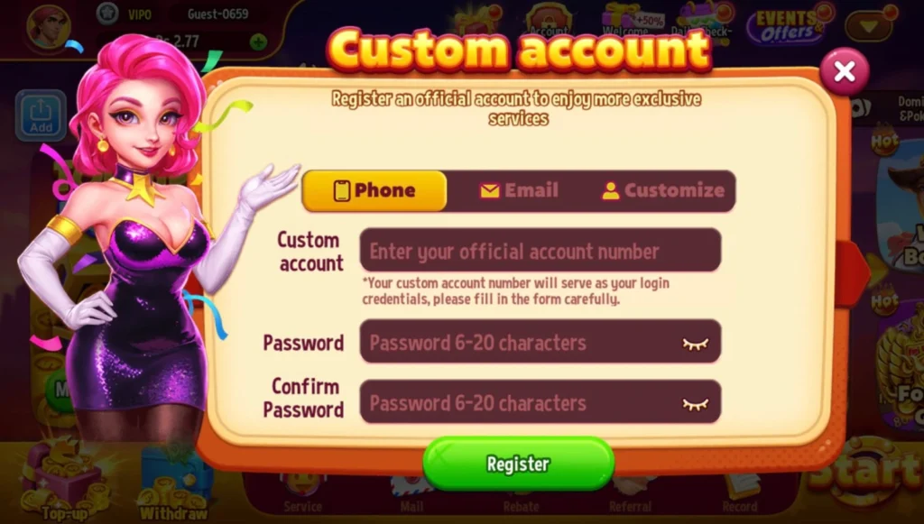 Salam Bet Game is New real earning game . Free Registration of Salam bet game.