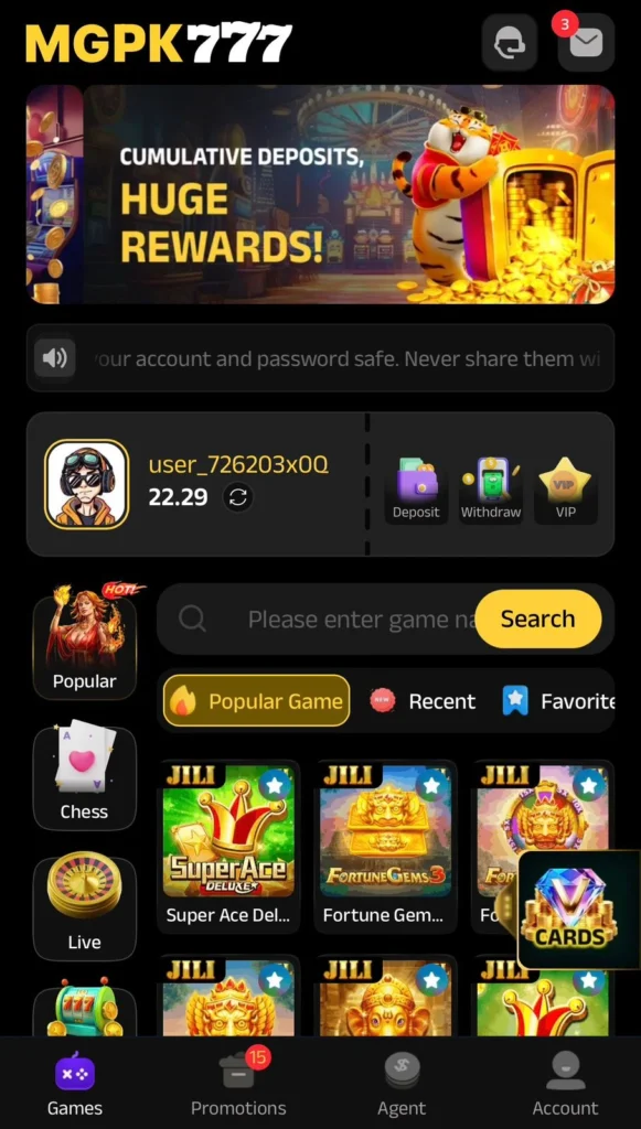 MGPK777 Game download APK For real money in pakistan