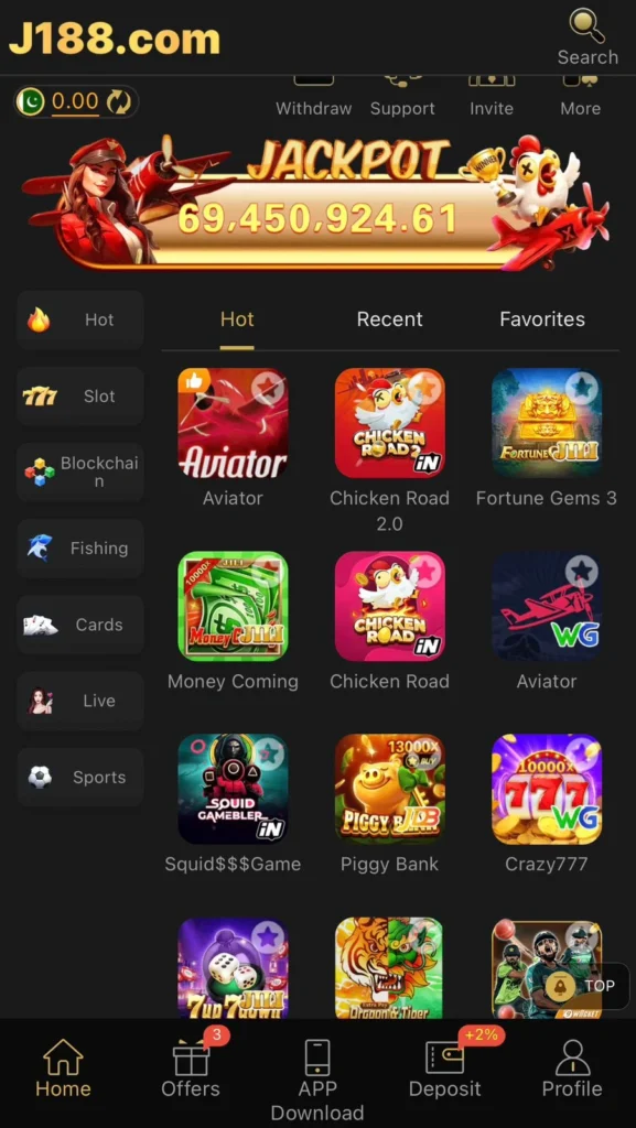 J188 Game Download APK For Real Money